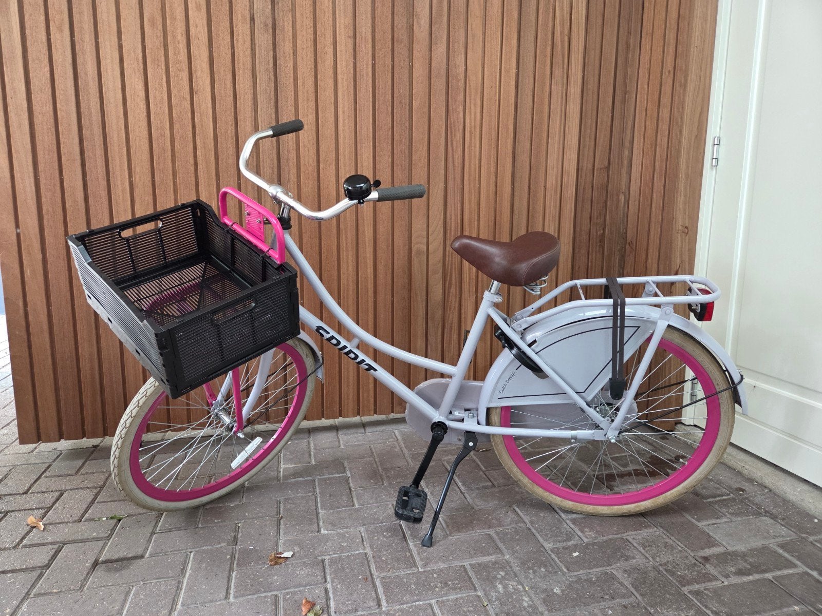 Spirit 24 inch meisjesfiets, mandje, nette staat, Fietsen en Brommers, Fietsen | Dames | Damesfietsen, Terugtraprem, Zo goed als nieuw
