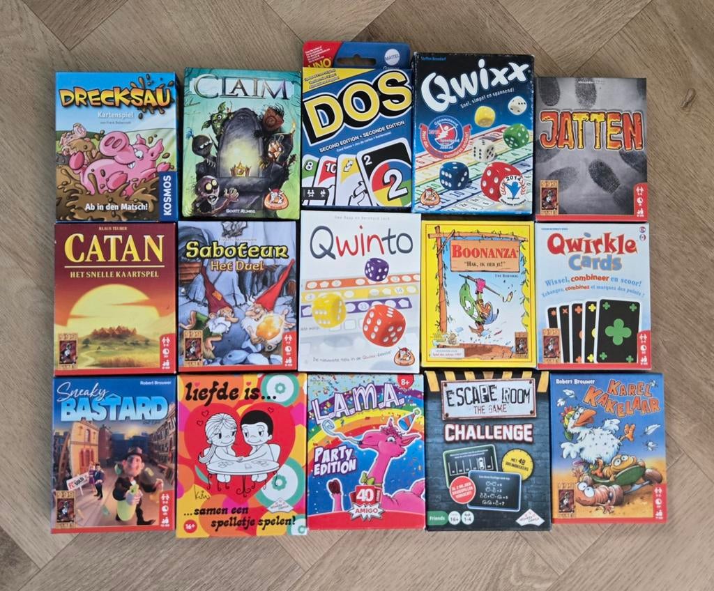Opruiming spelletjes kast (36), Vijf spelers of meer, Ophalen of Verzenden, Zo goed als nieuw