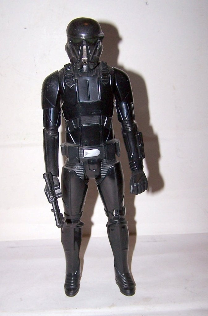 Star Wars Rogue One Death Trooper Titan Hasbro 29 cm figuur., Ophalen of Verzenden, Zo goed als nieuw, Actiefiguurtje