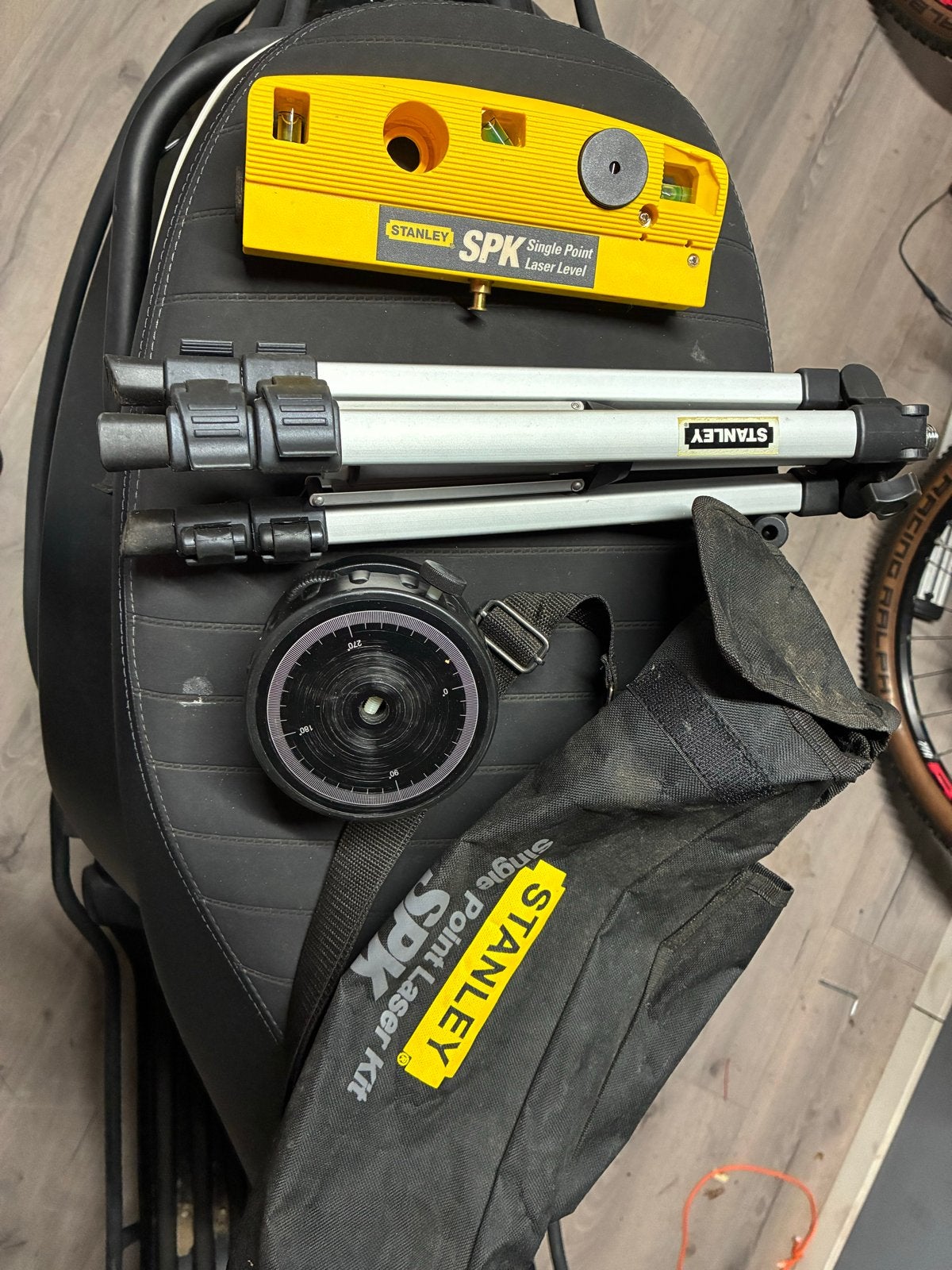 Stanley SPK Single Point Laser Level Kit, Doe-het-zelf en Verbouw, Ophalen of Verzenden, Gebruikt