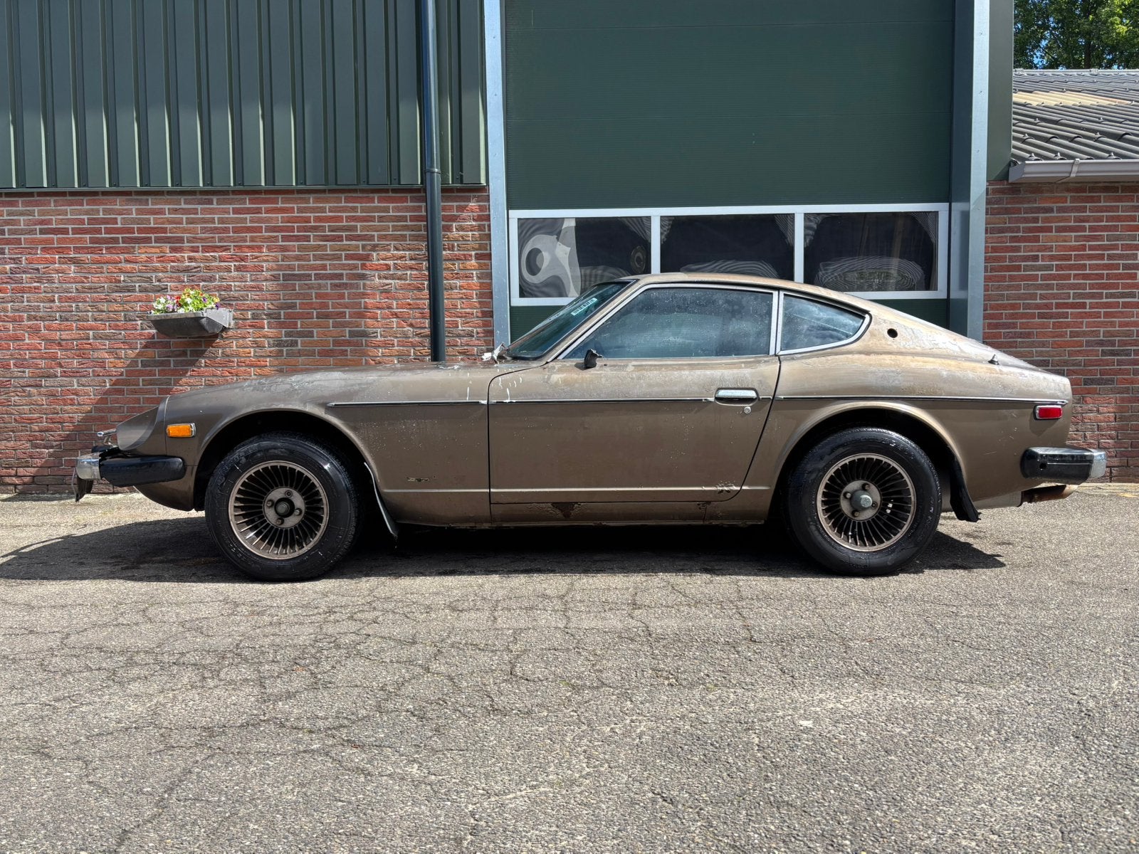 Datsun 280Z Coupe 1976 Matching Numbers handbak, Overige merken, Zwart, Bruin, Handgeschakeld