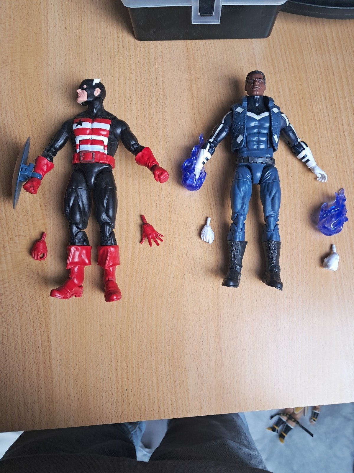 Marvel Legends US Agent & Electro actiefiguren, Ophalen of Verzenden, Gebruikt