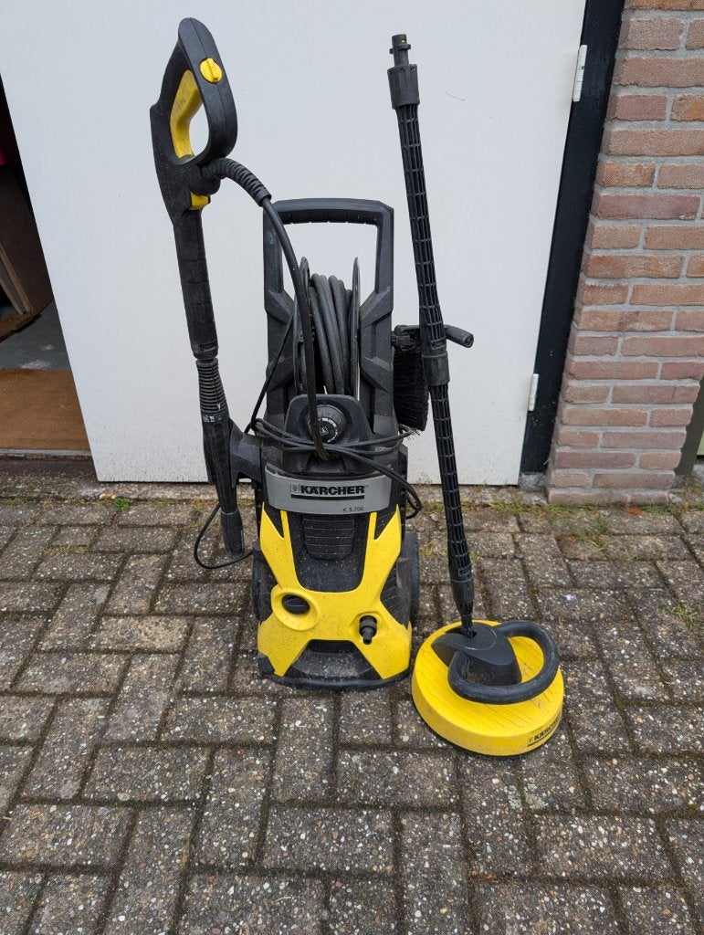 Karcher hogedrukspuit., Ophalen, Gebruikt, Met autostop en -start, Karcher terras reiniger