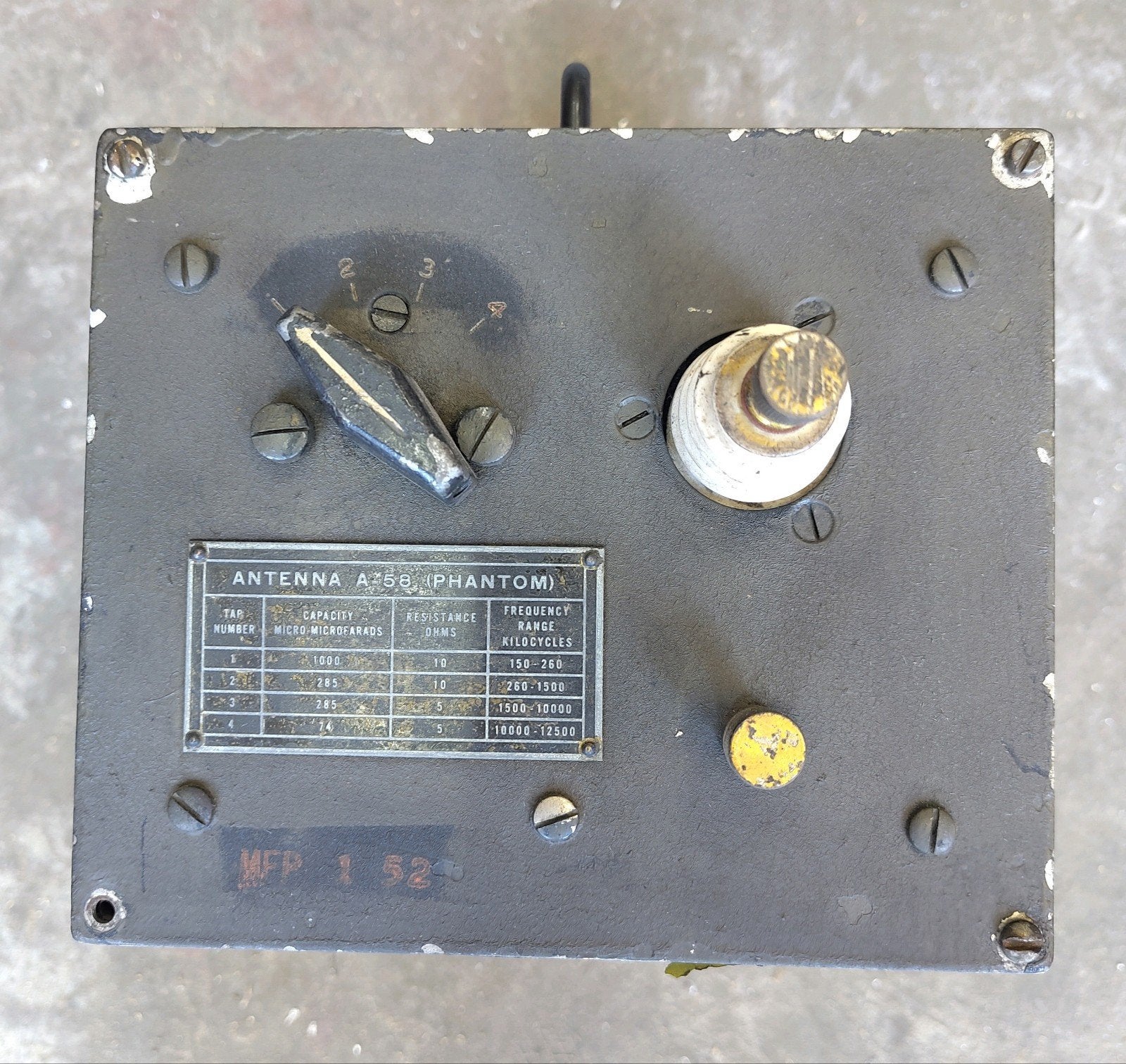 A-58 phantom antenne zender BC-191 BC-375 1941, Verzamelen, Ophalen of Verzenden, Amerika
