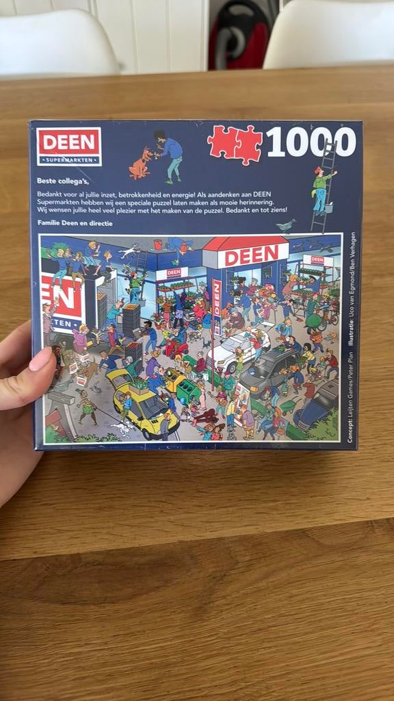 Puzzel Deen supermarkten, Ophalen of Verzenden, 500 t/m 1500 stukjes, Zo goed als nieuw
