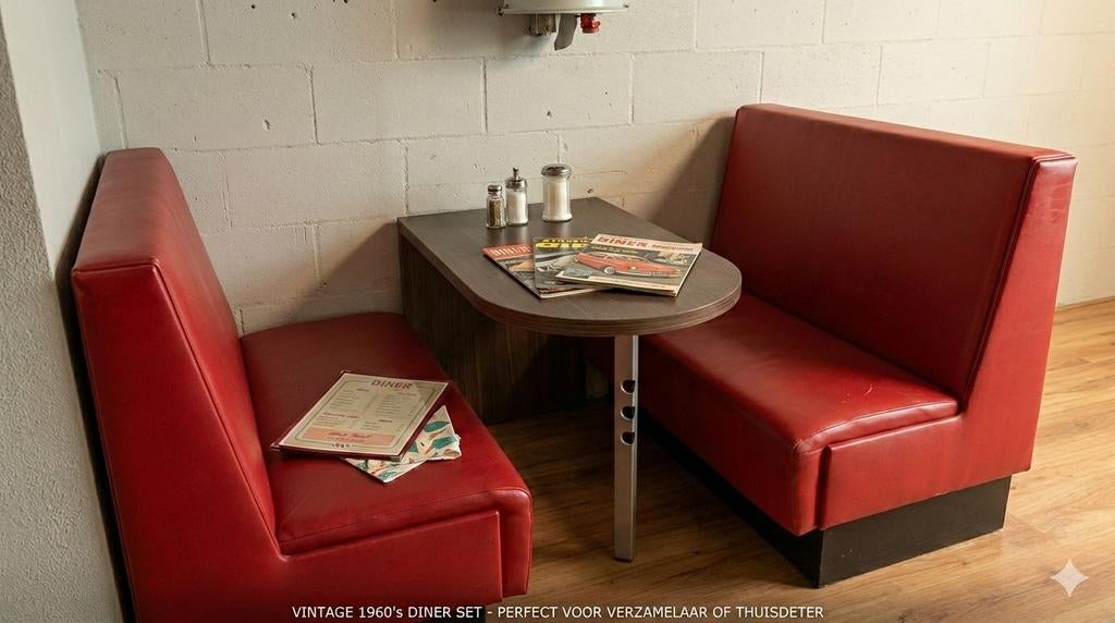 Mancave bioscoop 50 s stoelen en banken, Ophalen