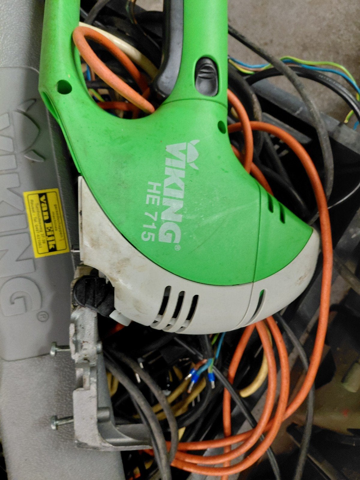 VIKING heggeschaar voor reparatie of onderdelen., Ophalen of Verzenden, Gebruikt, Elektrisch