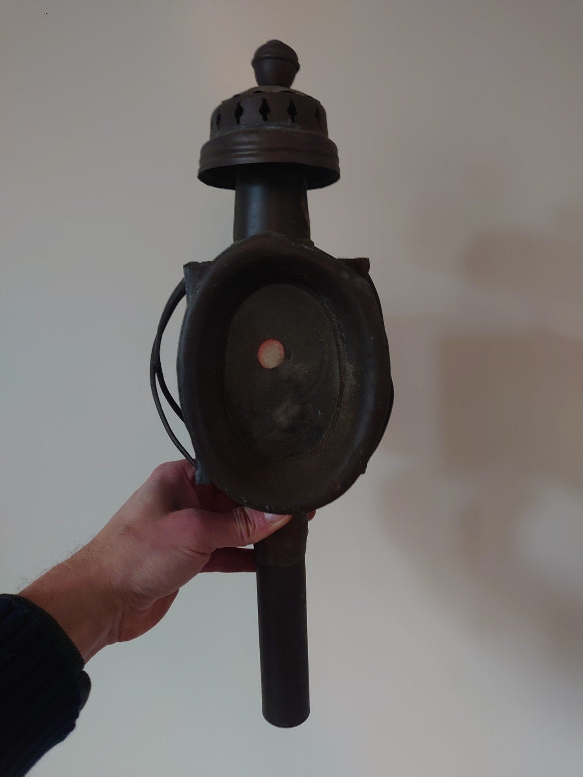 Koets lampen koper of messing, Antiek en Kunst, Ophalen of Verzenden