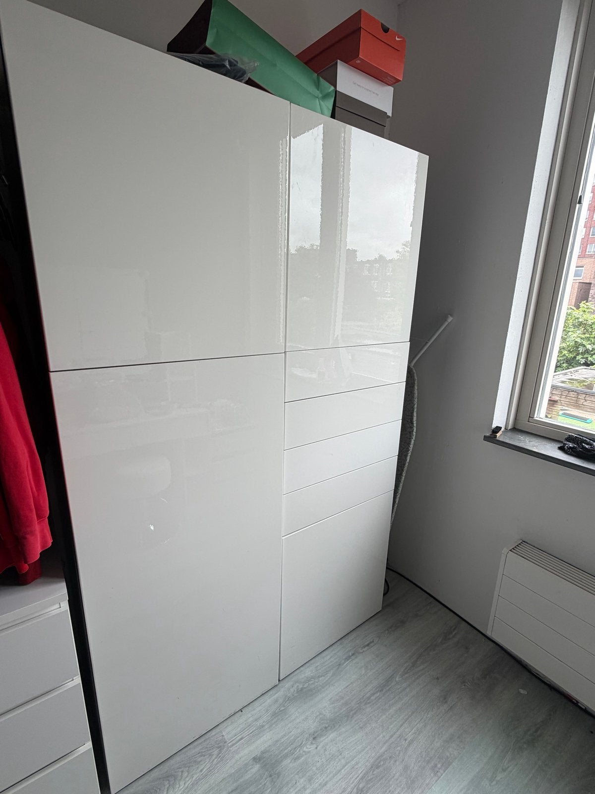 IKEA Kast - Breedte 120 cm, Hoogte 193 cm, 100 tot 150 cm, Ophalen of Verzenden, Zo goed als nieuw, 150 tot 200 cm