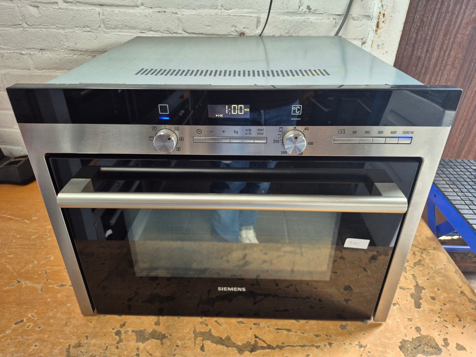 NETTE SIEMENS HB84E562 COMBI MAGNETRON TE KOOP, Gebruikt, Info@siemens.nl, Hete lucht, 60 cm of meer