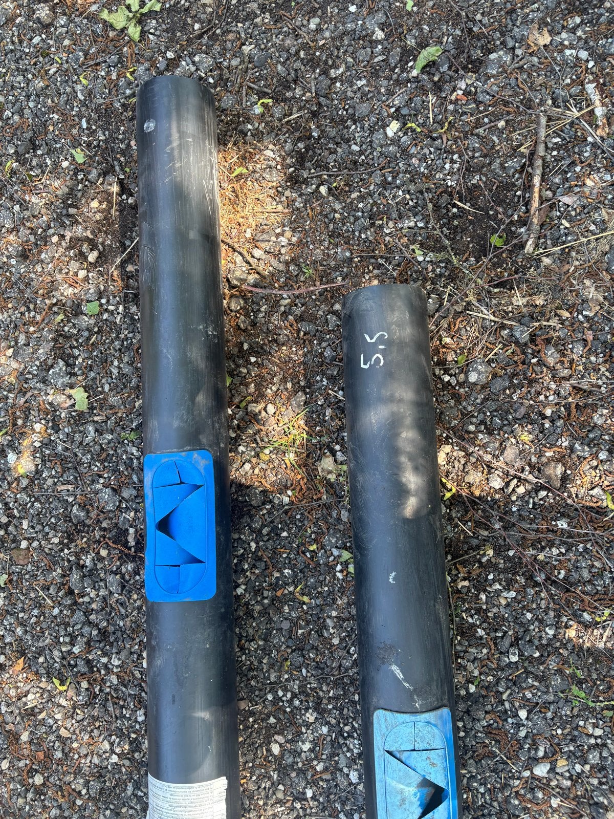 2x Gebruikte LED Straatverlichting met Mast, Ophalen, Gebruikt, Overige typen