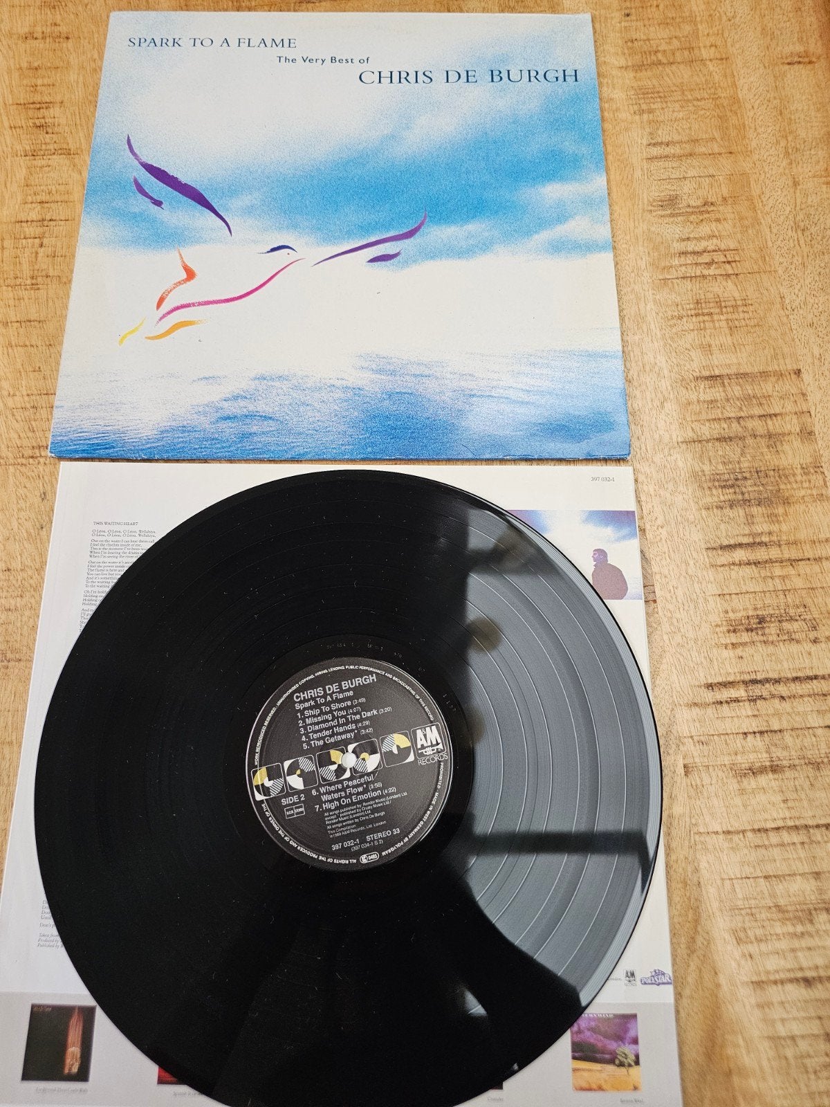 Chris de Burgh - Spark to a Flame (The Very Best Of) LP, LP, Gebruikt, Ophalen of Verzenden, Complilatie