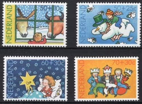 Nederland 1983 -  nvph 1295-1298 - Kinderzegels  - A1, Verzenden, Na 1940, Postfris