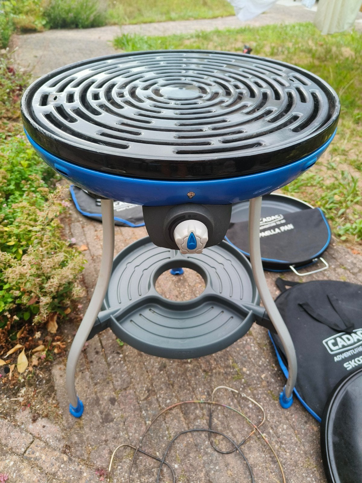 Cadac Carri Chef Skottelbraai zeer compleet, Ophalen, Gebruikt