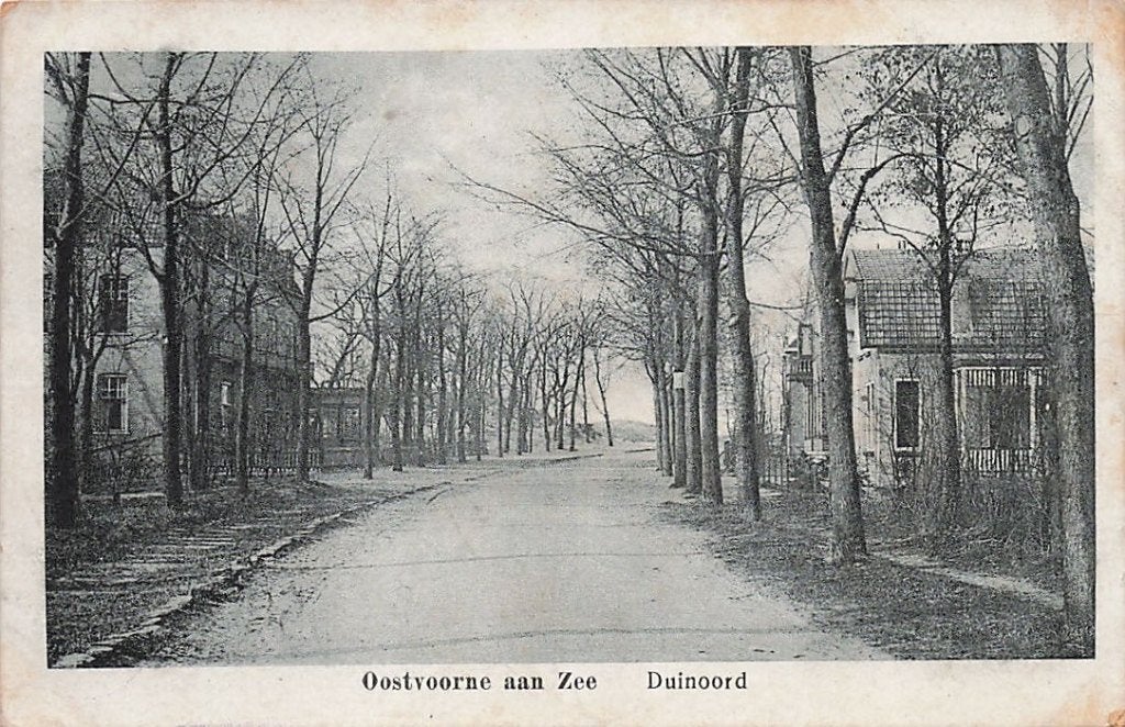AZ806 Oostvoorne aan Zee Duinoord jaren 20, Verzenden, 1920 tot 1940, Gelopen, Zuid-Holland