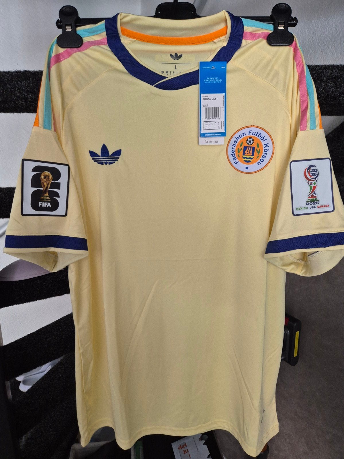 Nieuw Curaçao Voetbalshirt FIFA WK 2026 Kwalificatie, Ophalen of Verzenden