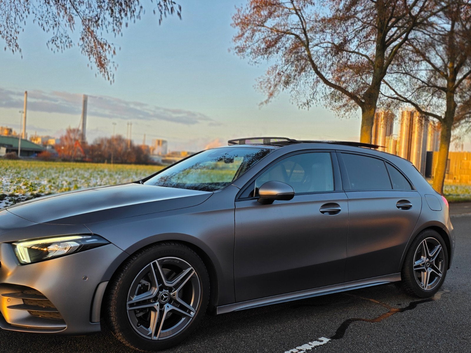 Mercedes Benz A-Klasse  2.0 190pk, Leder, Overige kleuren, Particulier, Zilver of Grijs