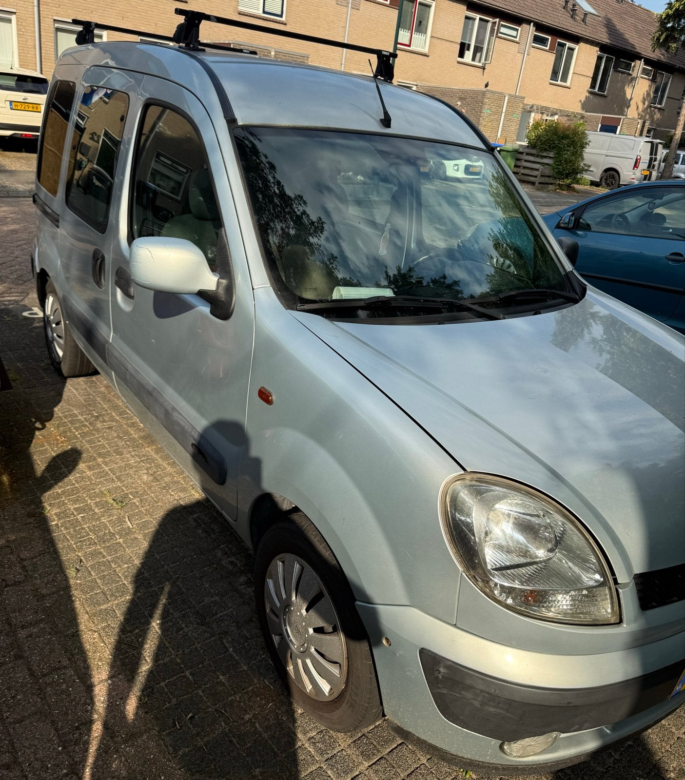 Renault Kangoo 1.2 16V 2004 Grijs, Ophalen of Verzenden