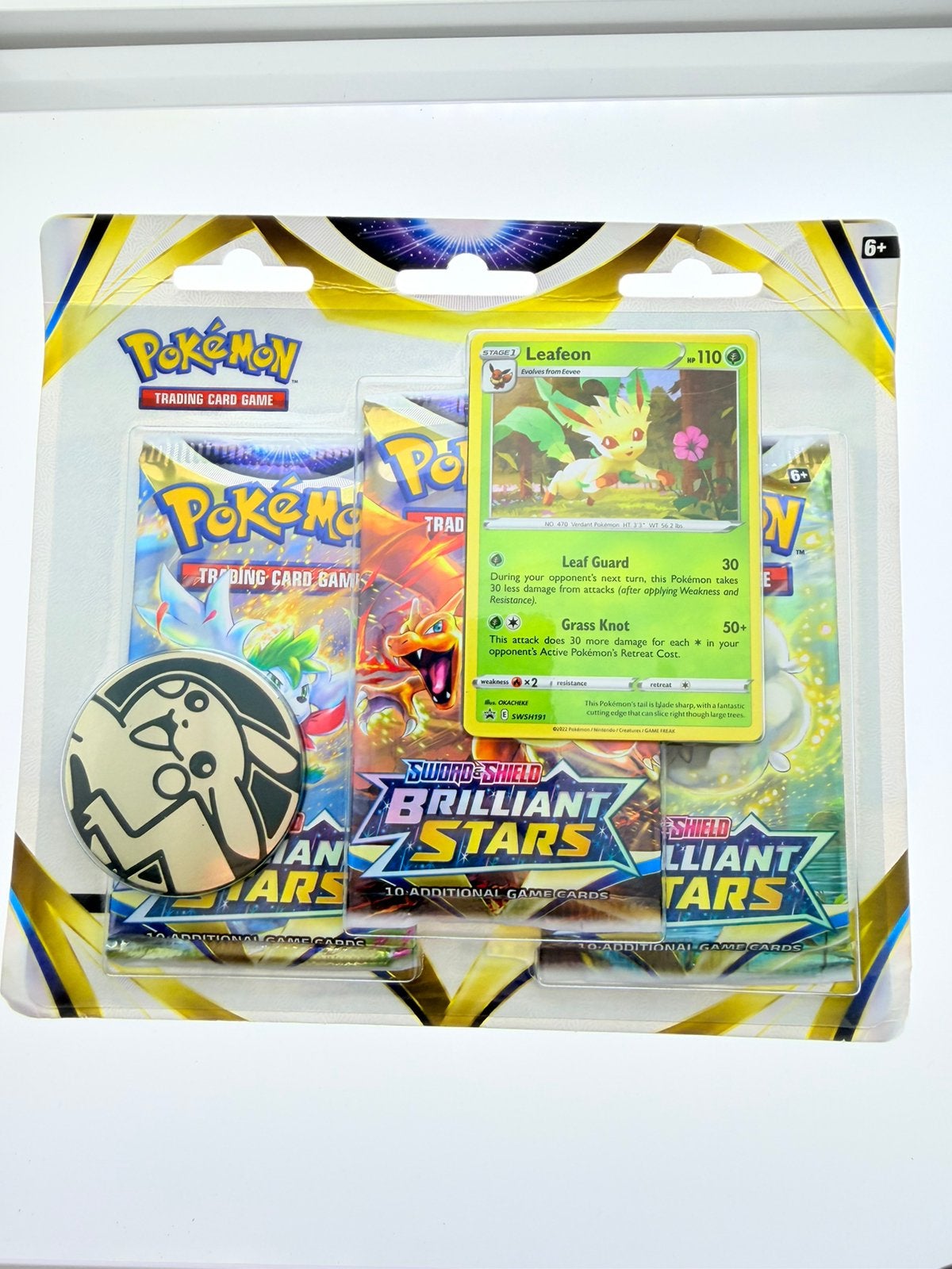 Pokémon TCG: Sword & Shield Brilliant Stars Blister, Ophalen of Verzenden, Nieuw, Booster