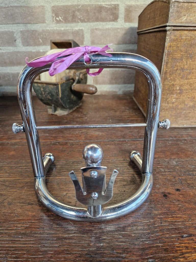 originele vintage winkel cadeaulint houder/snijder, Ophalen of Verzenden