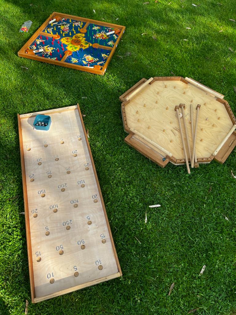3 Oudhollandse / oud hollandse Spellen oa Homas, Drie of vier spelers, Ophalen, Gebruikt
