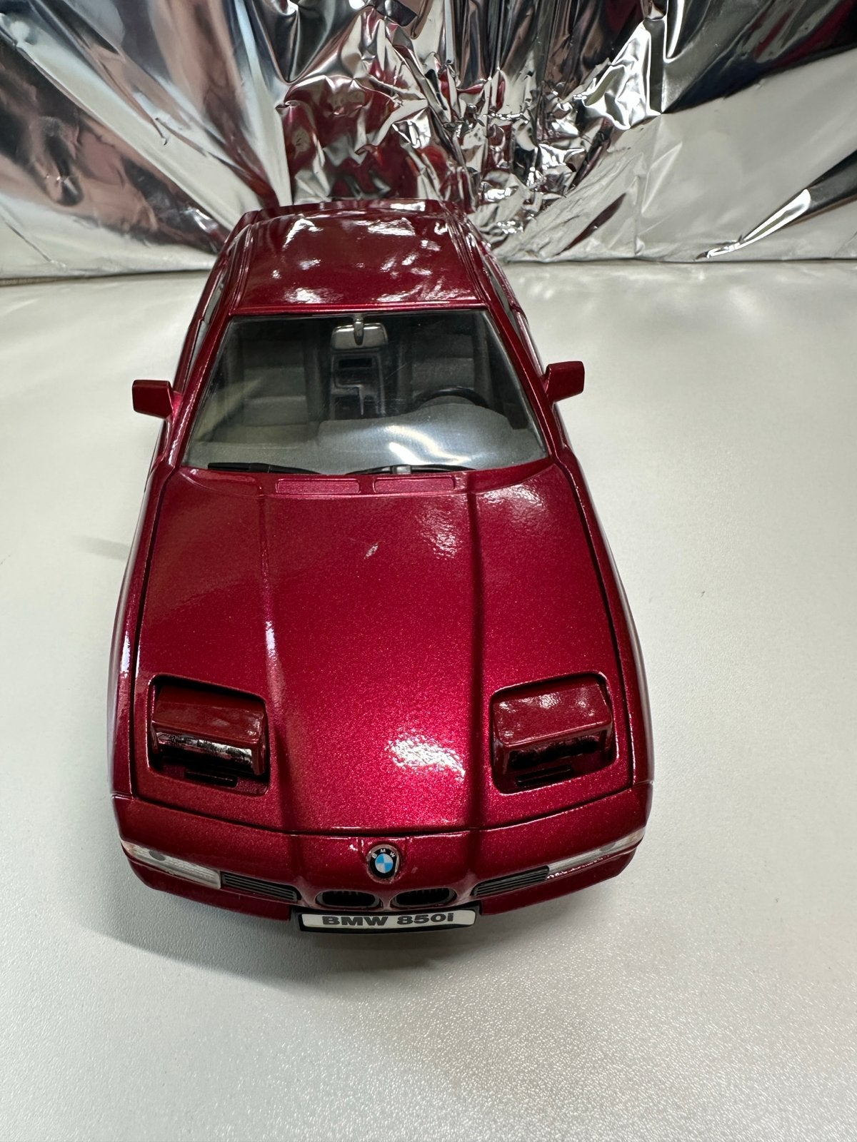 BMW 850i Modelauto 1:18 - Gedetailleerd Diecast Model, Hobby en Vrije tijd, Modelauto's | Overige schalen, Ophalen of Verzenden