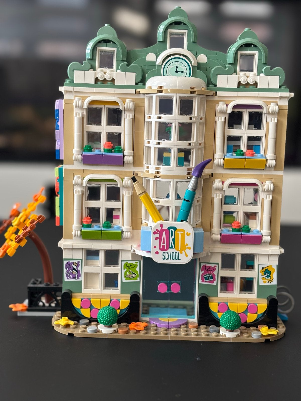 Lego Friends Emma's Kunstschool 41711, Gebruikt, Lego, Friends, Ophalen of Verzenden