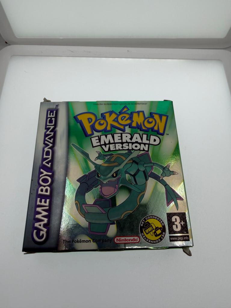 Pokémon Emerald Version - Game Boy Advance (GBA), 1 speler, Ophalen of Verzenden, Zo goed als nieuw, Role Playing Game (Rpg)