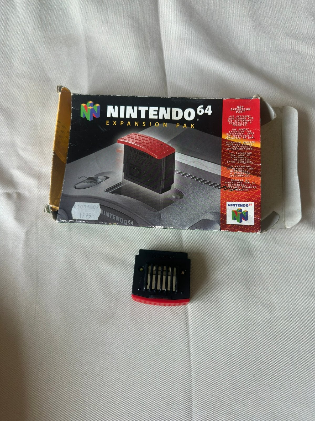 Nintendo 64 Expansion Pak, Ophalen, 1 speler, Racen en Vliegen, Zo goed als nieuw