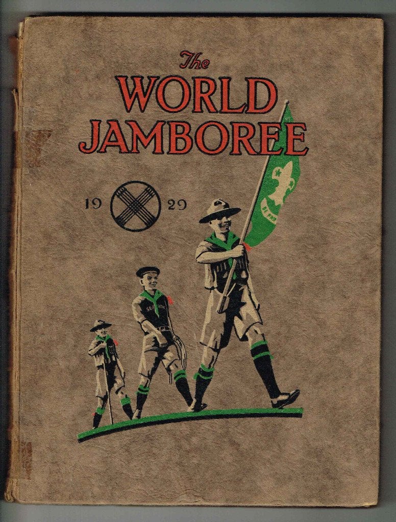 scouting Wereld Jamboree Engeland Logboek 1929, Ophalen of Verzenden, Gebruikt, Boek of Tijdschrift