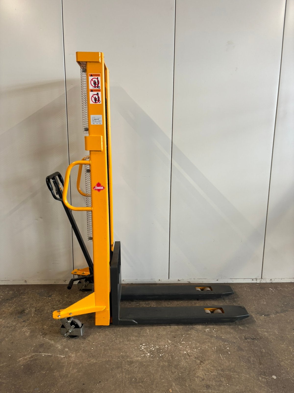 Stapelaar 300cm / handstapelaar / palletstapelaar / lifter, Ophalen, Gebruikt, ., .