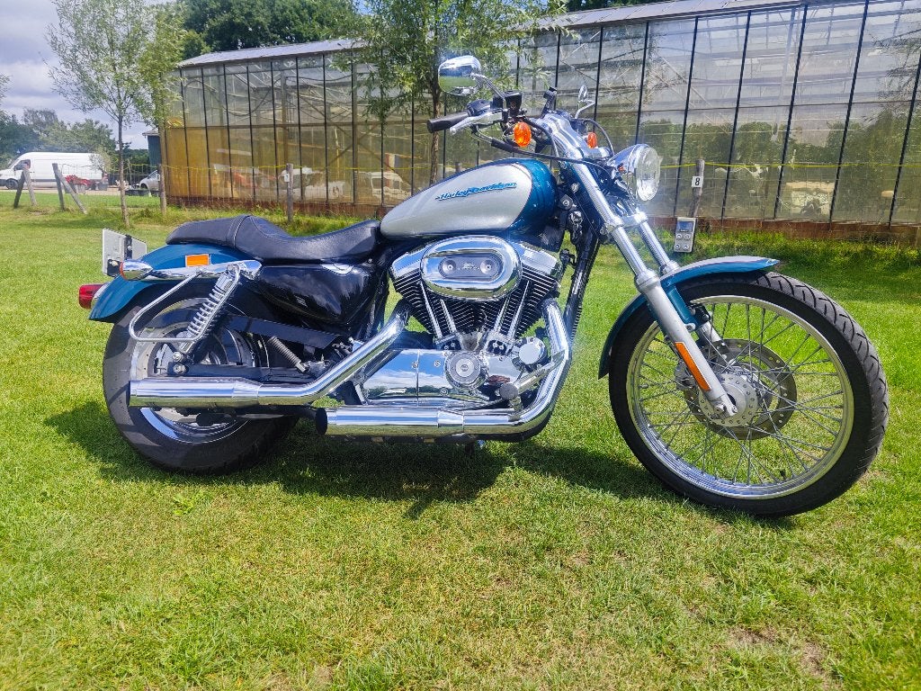 Harley-Davidson Sportster XL 1200 Custom, 2 cilinders, Sportuitlaat, Gebruikt, Particulier