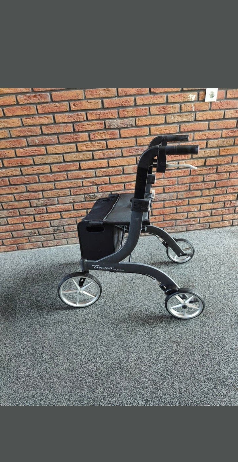 Travixx de luxe rollator maat S, Diversen, Rollators, Ophalen of Verzenden