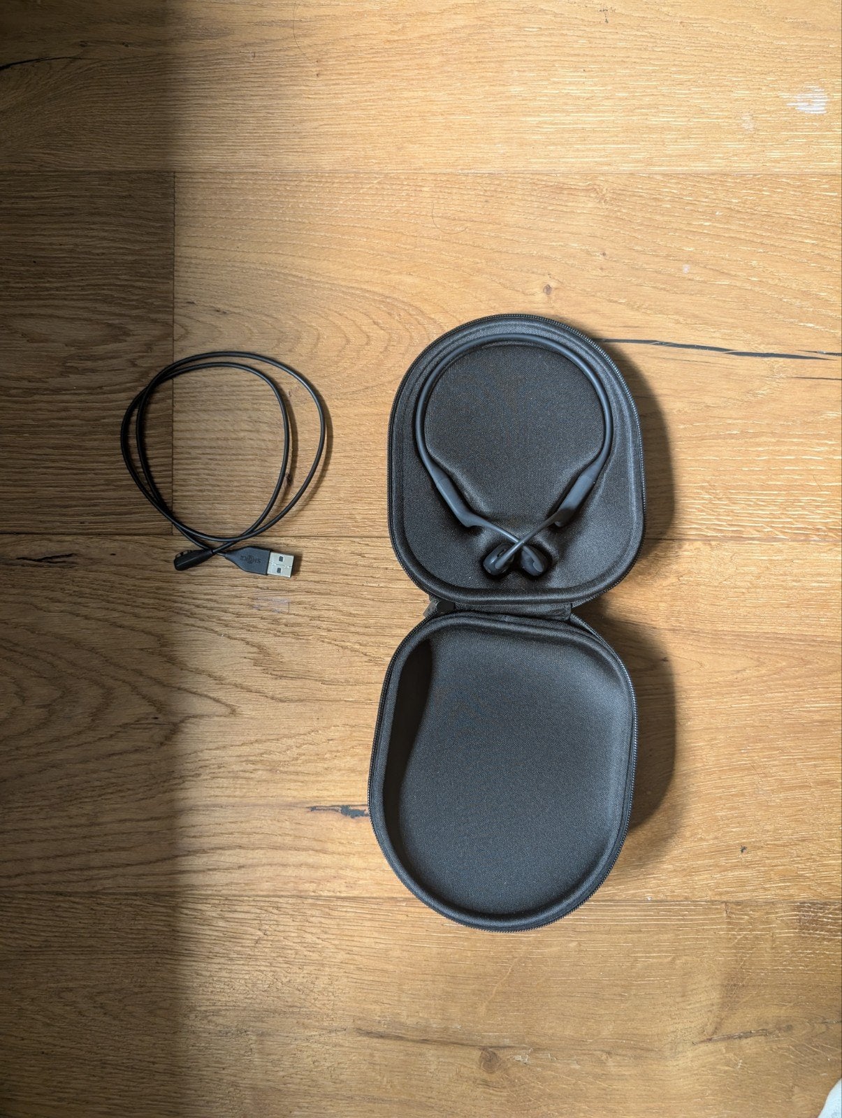 Shokz OpenRun Pro - Bone Conduction Koptelefoon, Ophalen of Verzenden, Zo goed als nieuw, Overige merken, Draadloos