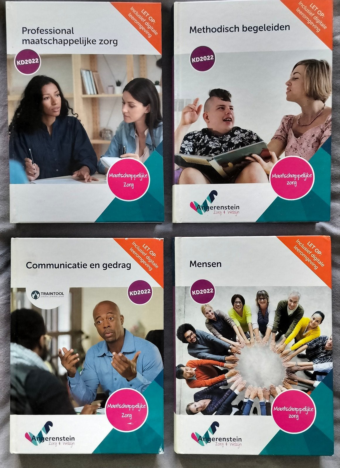 Professional MZ, mensen, begeleiding, communicatie, gedrag, Zo goed als nieuw, Nederlands, Overige niveaus, L. Benjamin