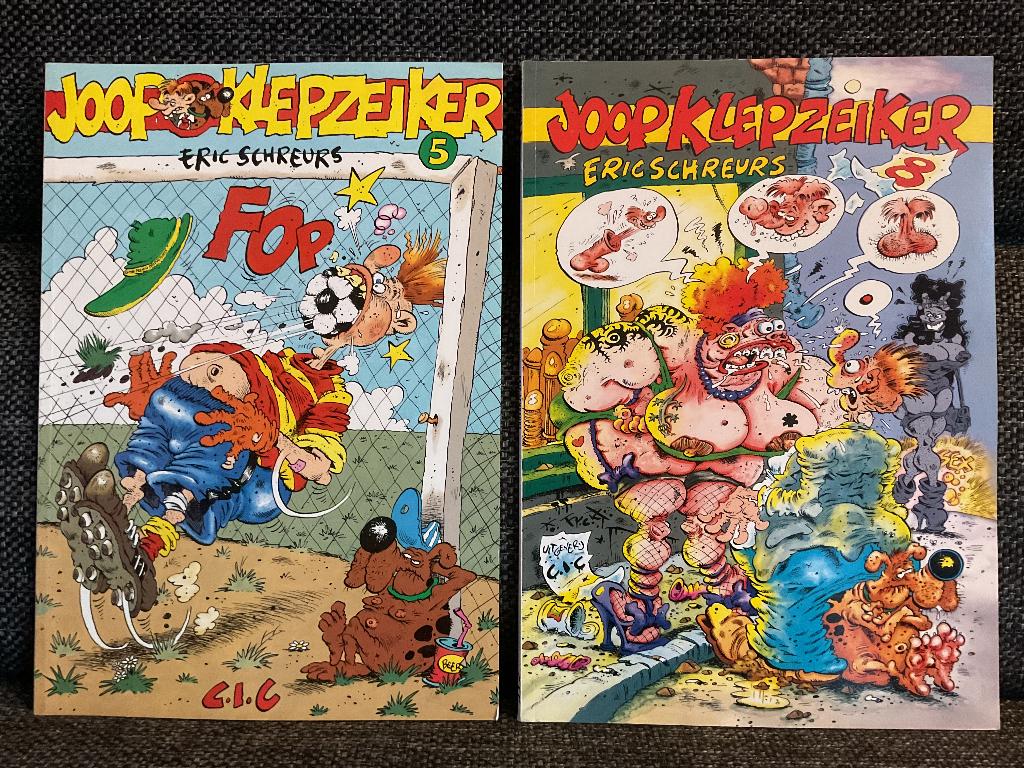 Joop Klepzeiker strips, Boeken, Strips | Comics, Eric Schreurs, Europa, Ophalen of Verzenden, Zo goed als nieuw