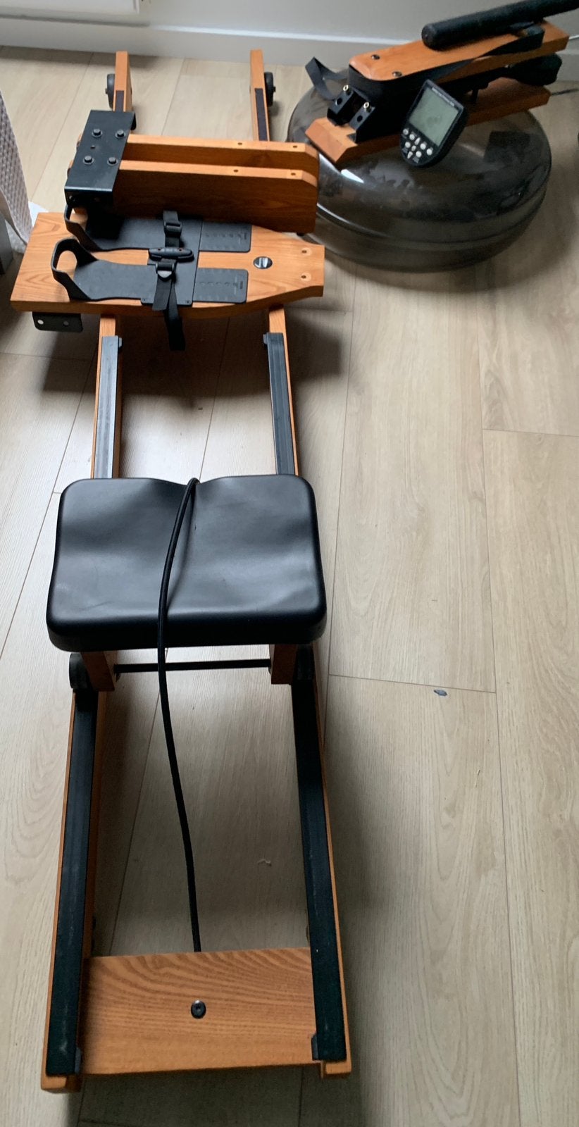 WaterRower houten design roeitrainer, Ophalen, Overige materialen, Gebruikt, Benen
