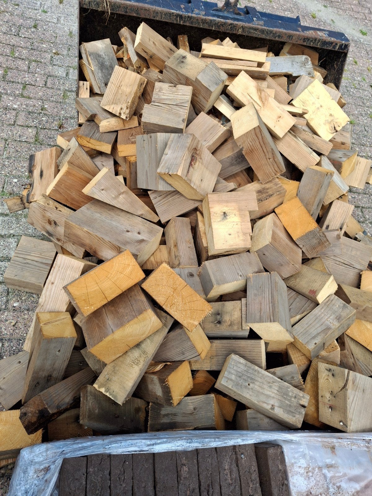 Brandhout, Minder dan 3 m³, Ophalen