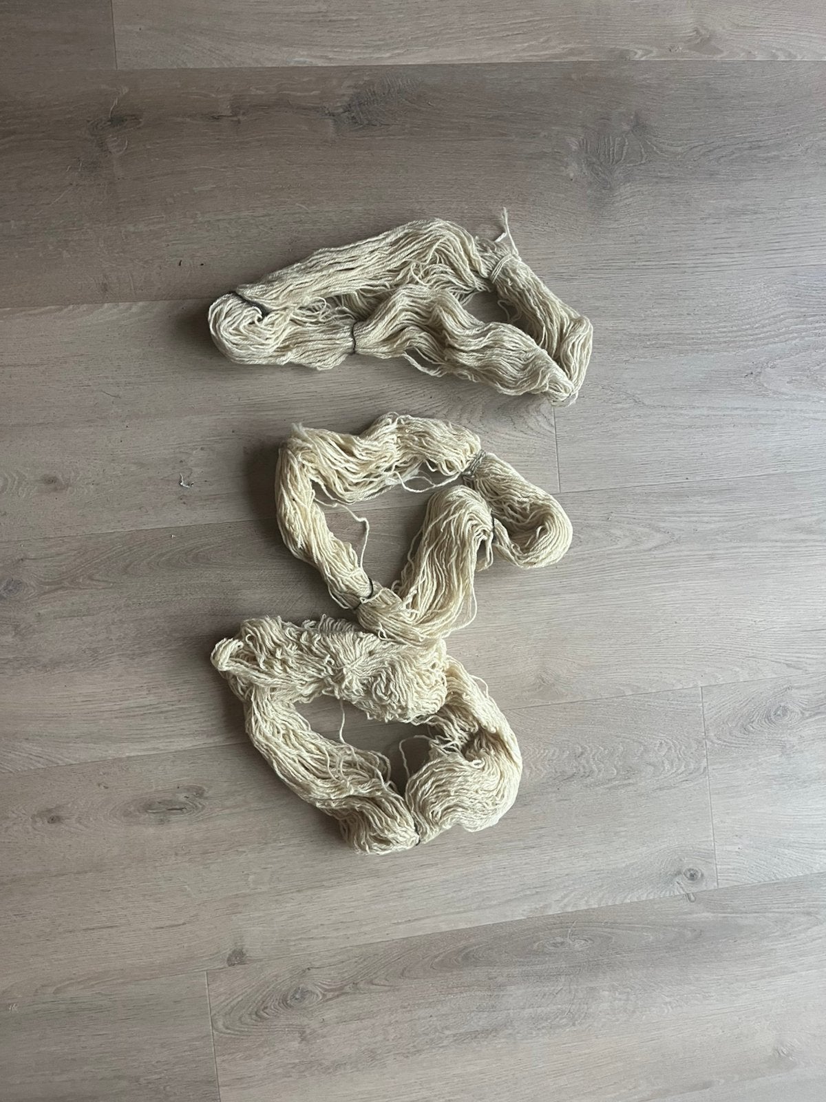 Ongewassen schapenwol, Verzenden, Zo goed als nieuw, Breien of Haken, Wol of Garen