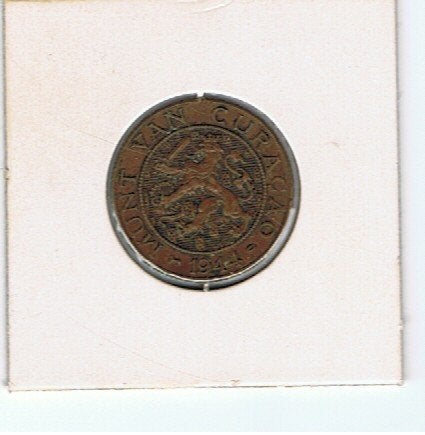 Munten Curacao, Ophalen of Verzenden, Koningin Wilhelmina, Overige waardes, Losse munt
