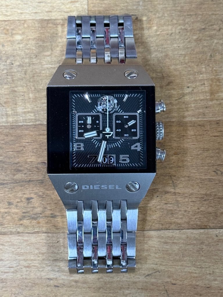 Horloge merk: Diesel, Overige merken, Staal, Staal, Polshorloge