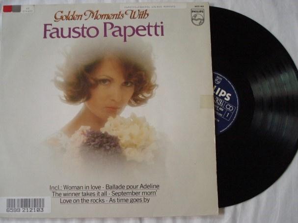 Fausto Papetti - Golden moments with Fausto Papetti, Cd's en Dvd's, Vinyl | Overige Vinyl, Ophalen of Verzenden, Gebruikt, 12 inch