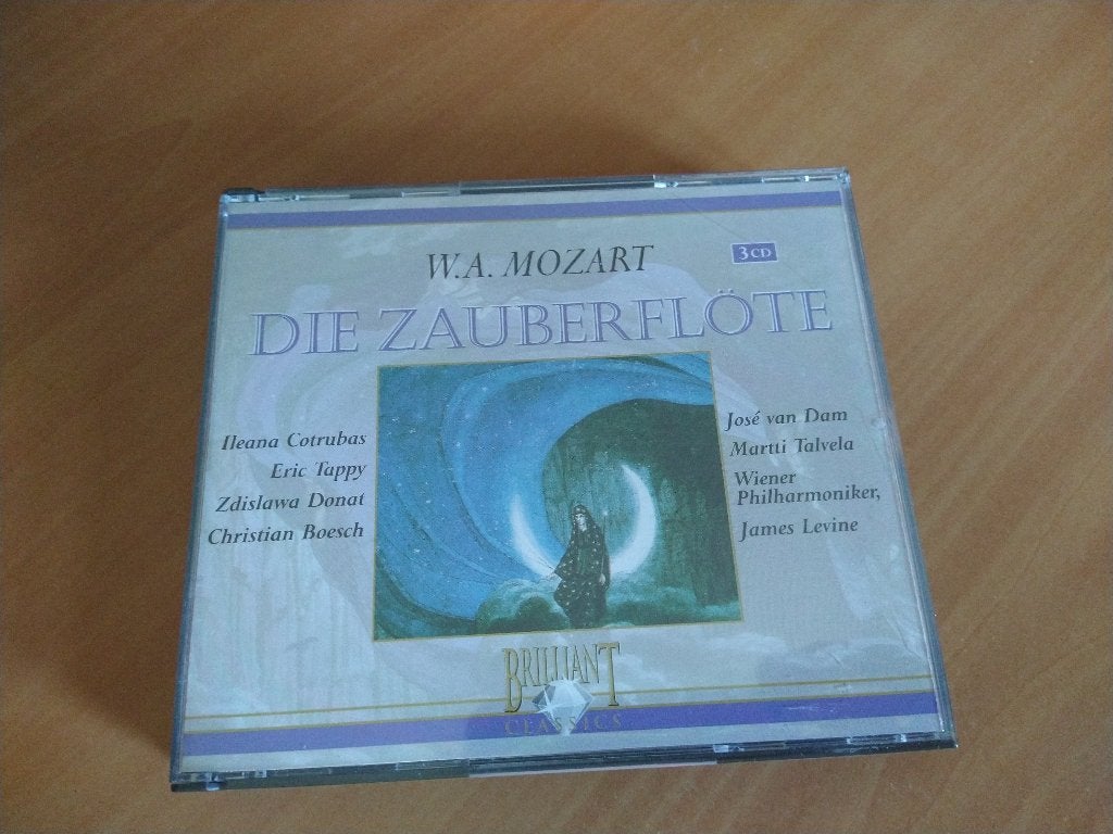 3-CD W.A. Mozart. Die Zauberflöte, Ophalen of Verzenden, Classicisme, Zo goed als nieuw, Kamermuziek