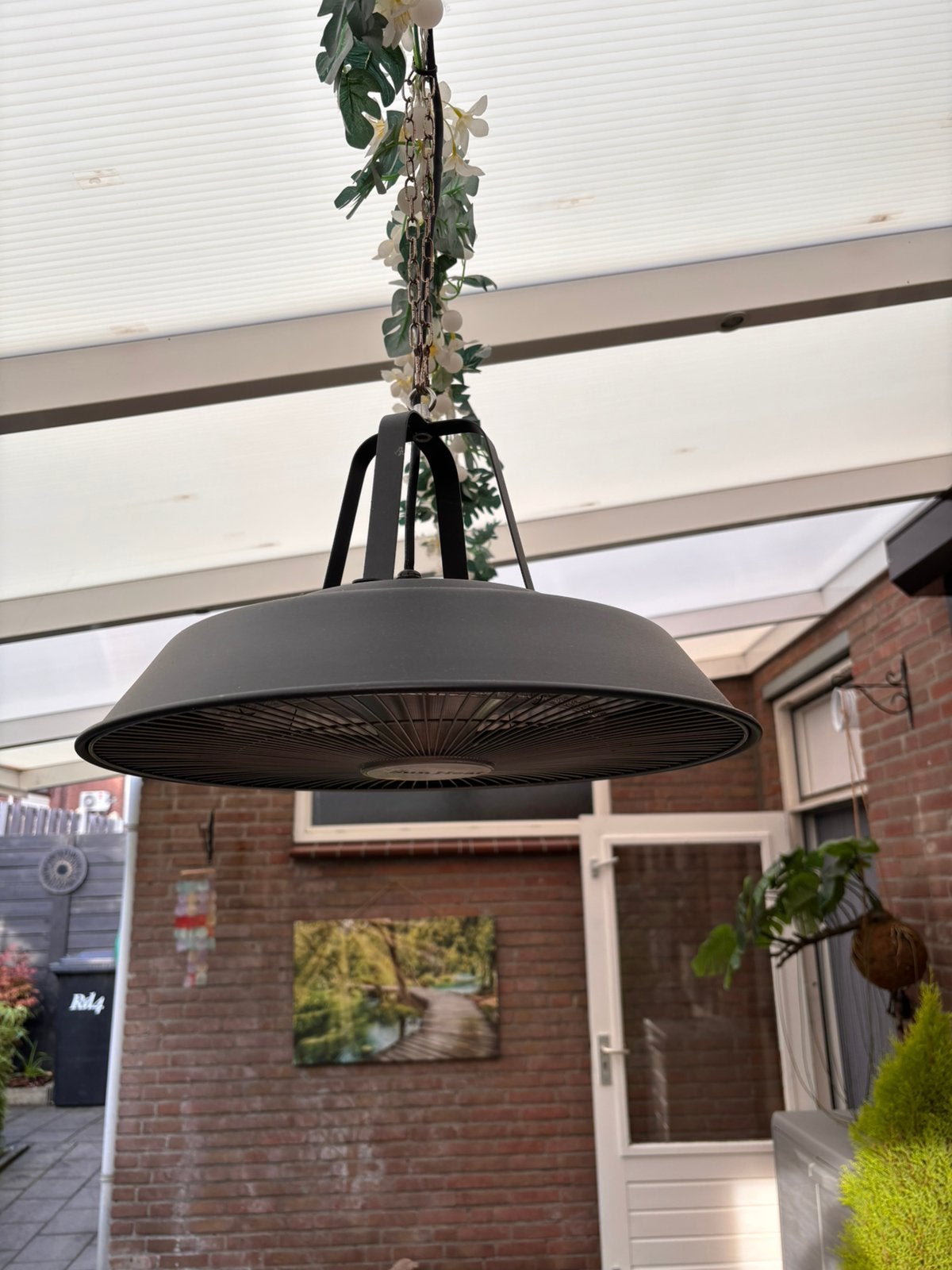 Sunheat retro terras heater, Ophalen of Verzenden, Zo goed als nieuw, Elektrisch, Plafond