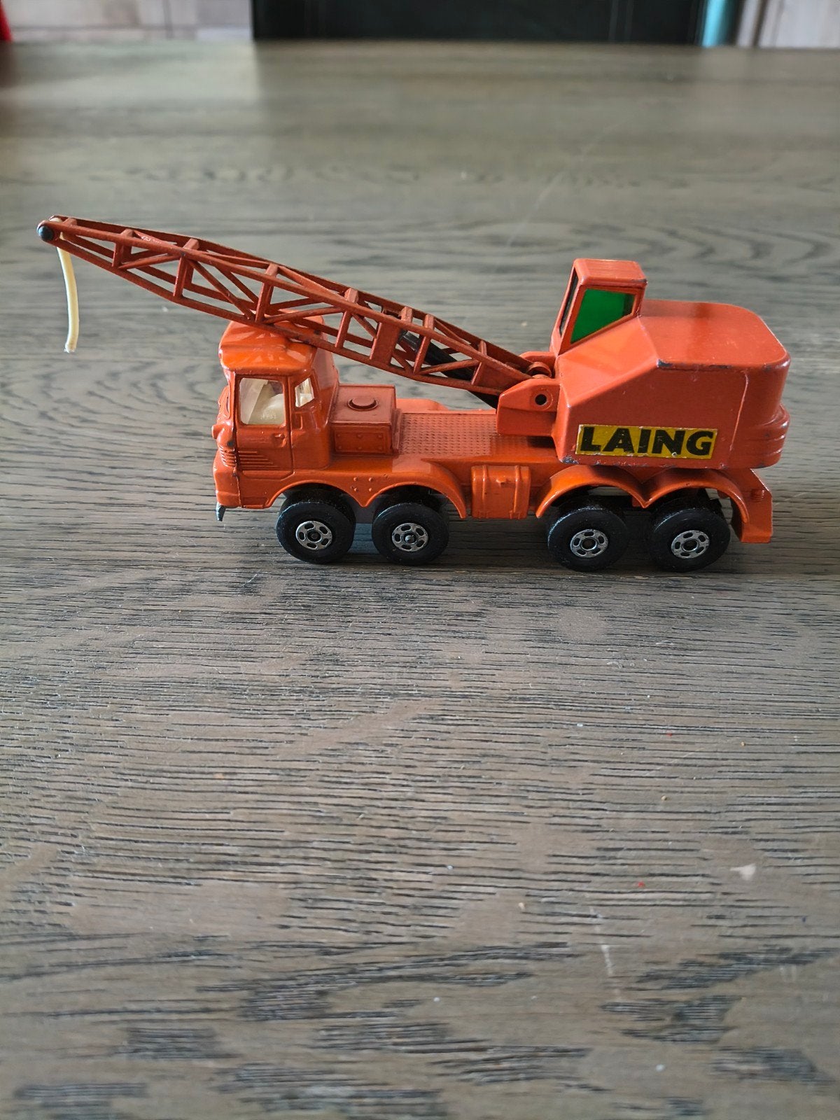 Matchbox Scammell Kraanwagen Laing - Vintage Speelgoed, Ophalen of Verzenden, Gebruikt