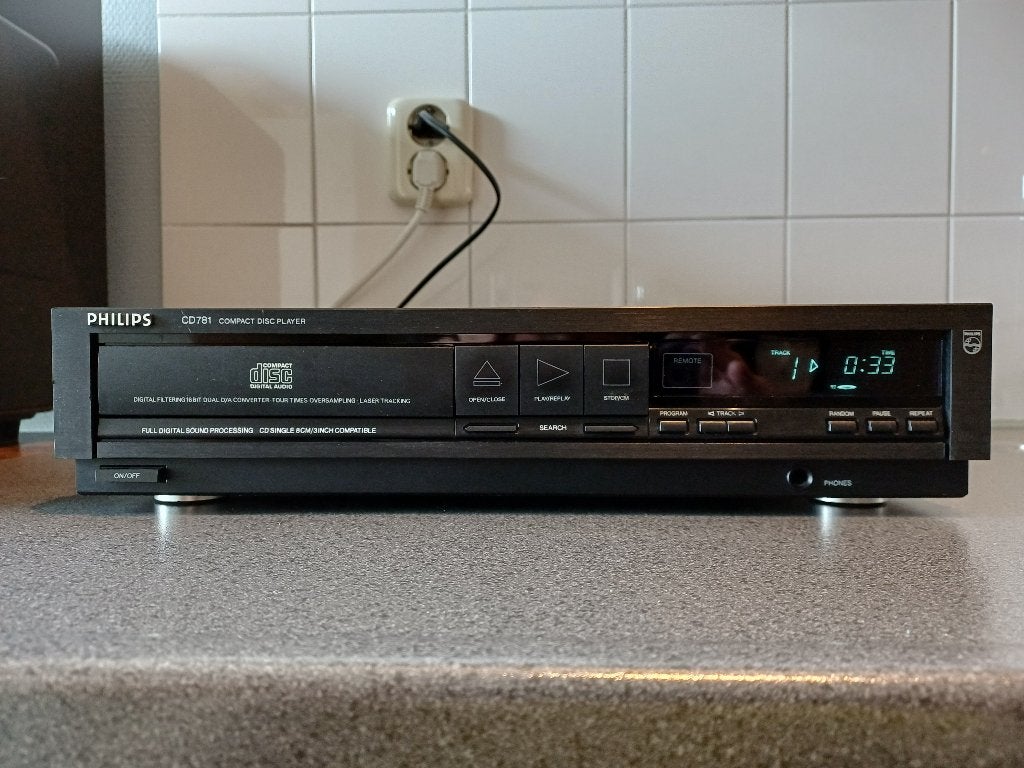 Philips CD-781 CD-Speler, Ophalen, Refurbished, Philips