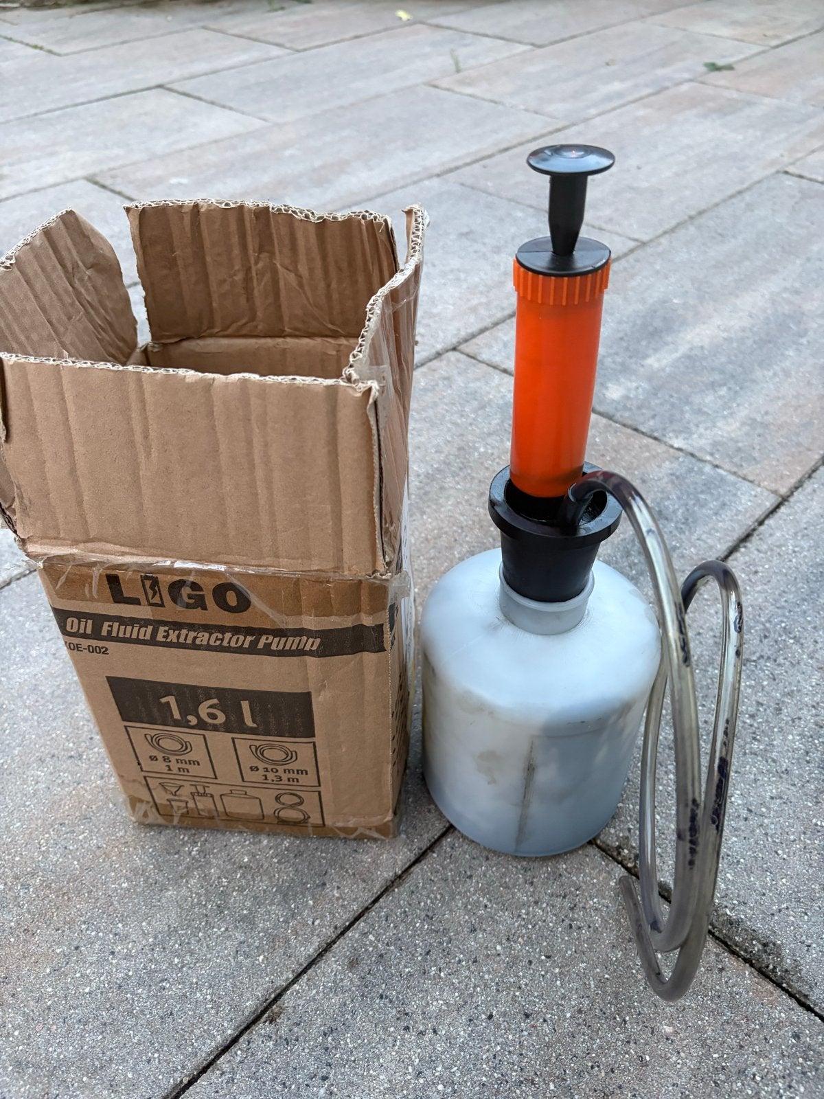 Lego Olie/Vloeistof Afzuigpomp 1.6L, Ophalen, Gebruikt
