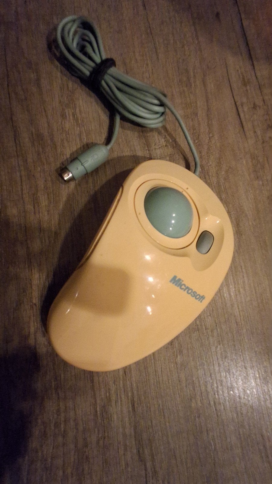 Vintage Microsoft IntelliMouse Trackball - Bedraad, Computers en Software, Muis, Gebruikt, Ergonomisch, Ophalen of Verzenden