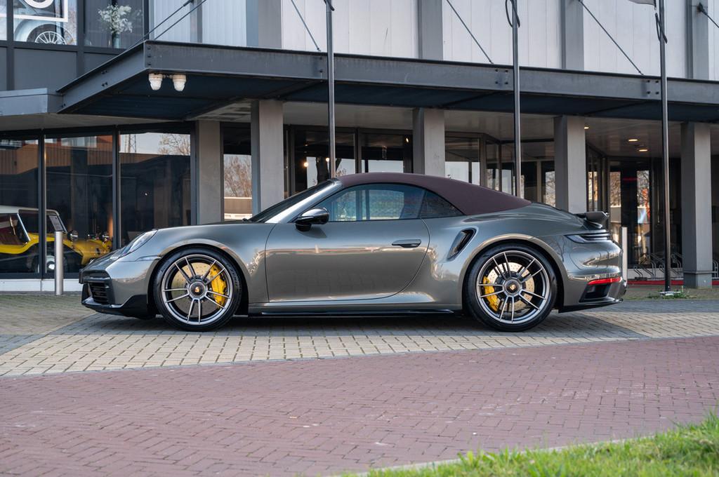 Porsche 911 Turbo S Cabriolet (bj 2021, automaat), Auto's, Porsche, Automaat, Gebruikt, Euro 6, Cabriolet