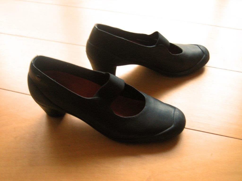 Mooie , comfortabele zwart leren pumps CAMPER 39 Snazzeys, Pumps, Verzenden, Zwart, Camper